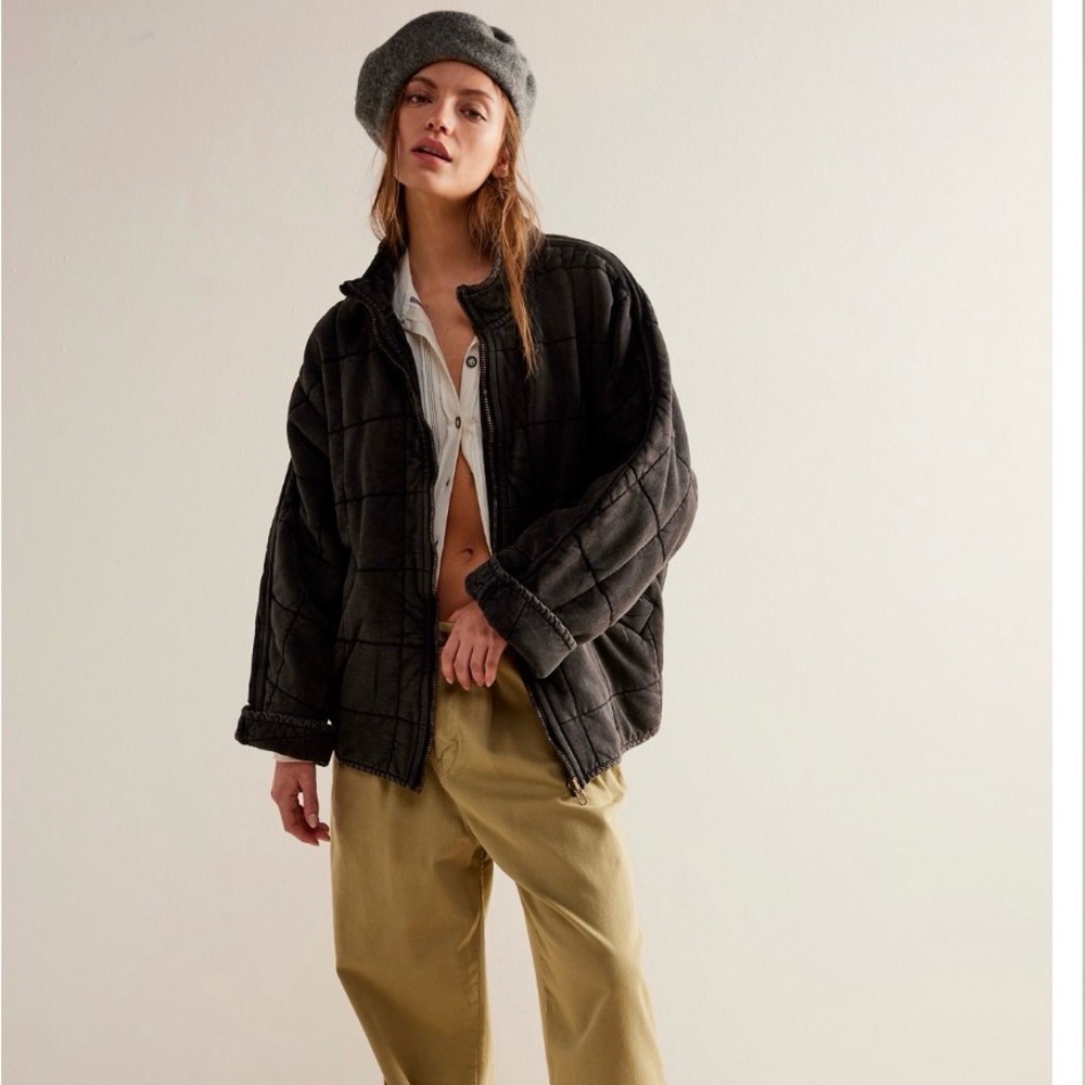 Free People Dolman Quilted Jacket